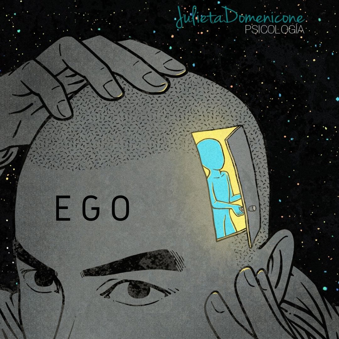Lucha Entre El Ego Y El Super-ego Stock de ilustración - Ilustración de  social, influencia: 145091374